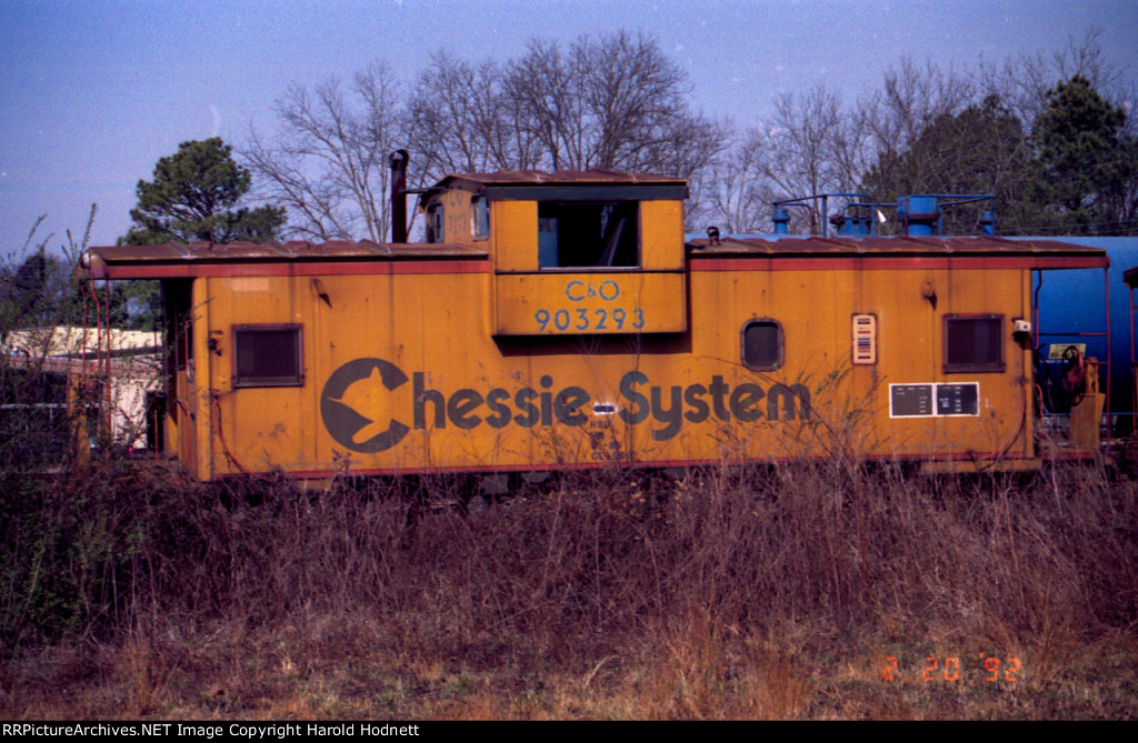 CO 903293 on track belonging to Aberdeen & Rockfish RR